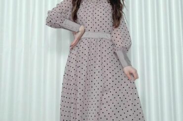 .
よそ行きワンピース.ᐟ.ᐟ
袖のデザインが素敵✧

身長152.3しかないけど
このワンピースきて写真撮ったら背が高く見えるよ
・‥…━━━☞・‥…━━━☞...