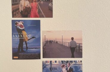 壁にすきが増えました

#lalaland #movie #postcard...