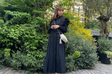 形が可愛く購入したワンピース
シルエットが綺麗に見えるワンピースってテンション上がるよねー
肩のボリューム感がお気に入り
#amerivintage...
