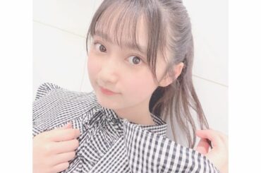 昨日はポニーテールしたよー！！

そしてこのお洋服の襟が本当に可愛いの

最終日楽しもうね

 #オンラインお話会 #ポニーテール #黒チェック...