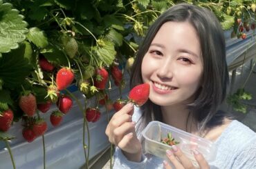いちご狩りに行ってきた🍓🍓withかこちん #Shorts