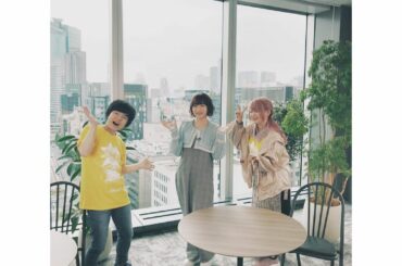 #超声優祭2021﻿
﻿
放送後のレポートを撮りに﻿
2人も駆けつけてくれましたよ〜﻿
﻿
お仕事してたなあ！﻿
おつかれさまでした﻿
﻿
#新田杏樹 くん﻿
...