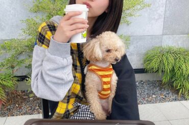 .
最近ハマってるミルクフォームラテと
紅茶アーモンドミルクケーキ

ミルク多め氷少なめソイに変更のカスタムです！
美味しかった︎

オフ感強めの写真ですみませ...