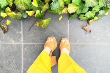 いい天気の土曜日...