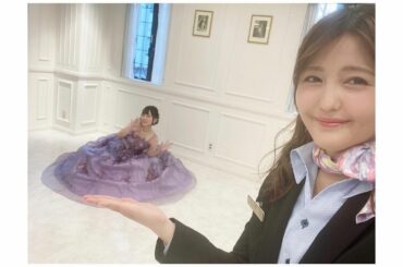 『サンセルモプレゼンツ　結婚式はあいのなかで』オフショットです

＊1枚目　#長島光那 ちゃん

＊2枚目　#尾崎真実　ちゃん

すみれ色のドレスが似合っててと...