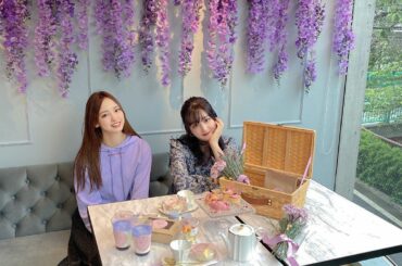 先日、咲乃ちゃん @niki_sakino に誘って頂いて、2人でピクニックアフタヌーンティーに行きました〜
・
藤の花がいっぱいの可愛すぎる空間、フードやドリ...