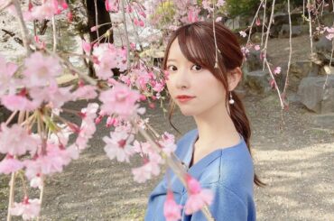 .

4月の写真が出てきました
兄夫婦達と桜を見に行った時の

最近は梅雨入りしちゃって
毎日ジメジメしてる

 @menot_official...