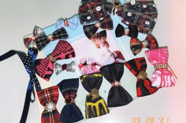 @minegishi_31chan 
ゆうなぁもぎおんで
みぃさんの卒業アルバム
作らせていただきました
表紙のリボンは
衣装さんから頂いた
卒コン衣装のあまっ...