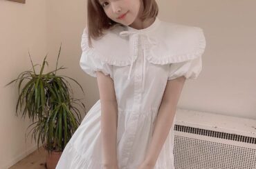 可愛いヘアアクセつけてもらた
miyour’sの襟付きワンピかわい
襟は取り外しもできるよ...