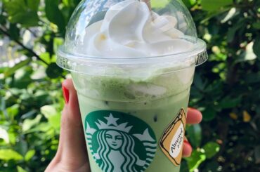 _

アイスの抹茶ティーラテって
日本ではなかったけど
今期間限定で出てるみたい

今日までのチケットを使いたくて
色々カスタムしたら
見た目フラペチーノになっ...