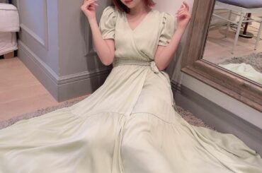 現場に毎日着てってるワンピ
楽ちんで可愛い
ピスタチオカラー可愛い...