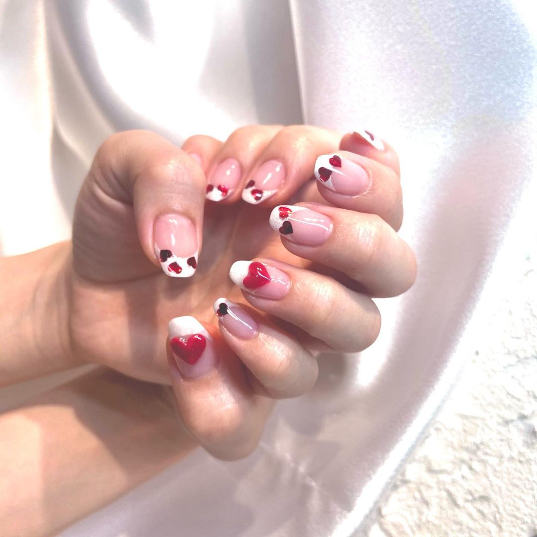 稲場愛香 New Nail ﾟ Juicejuice 稲場愛香 まなかん アイドル Idol Nail ジェルネイル フレンチネイル Moe Zine