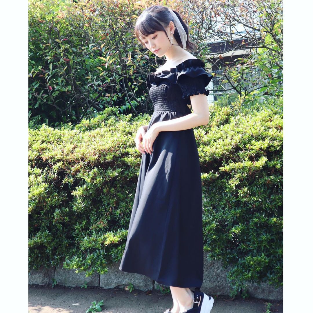 樋渡結依 黒の夏ワンピ着てみたよ 私でもサイズぴったりでびっくりとっても着やすくてお気に入り こんなワンピースどうかな 照 今日のコーデ 低身長コーデ Moe Zine 樋渡結依 黒の夏ワンピ着てみたよ 私でもサイズぴったりでびっくりとっても着やすくてお気に入り こんなワンピースどうかな 照 今日のコーデ 低身長コーデ Moe Zine