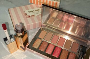 可愛いが詰まってるー
ラメの感じといい色合いといい
めっちゃ好みー

パッケージも可愛いと
テンション上がるよねー

#vavimello #dholic...