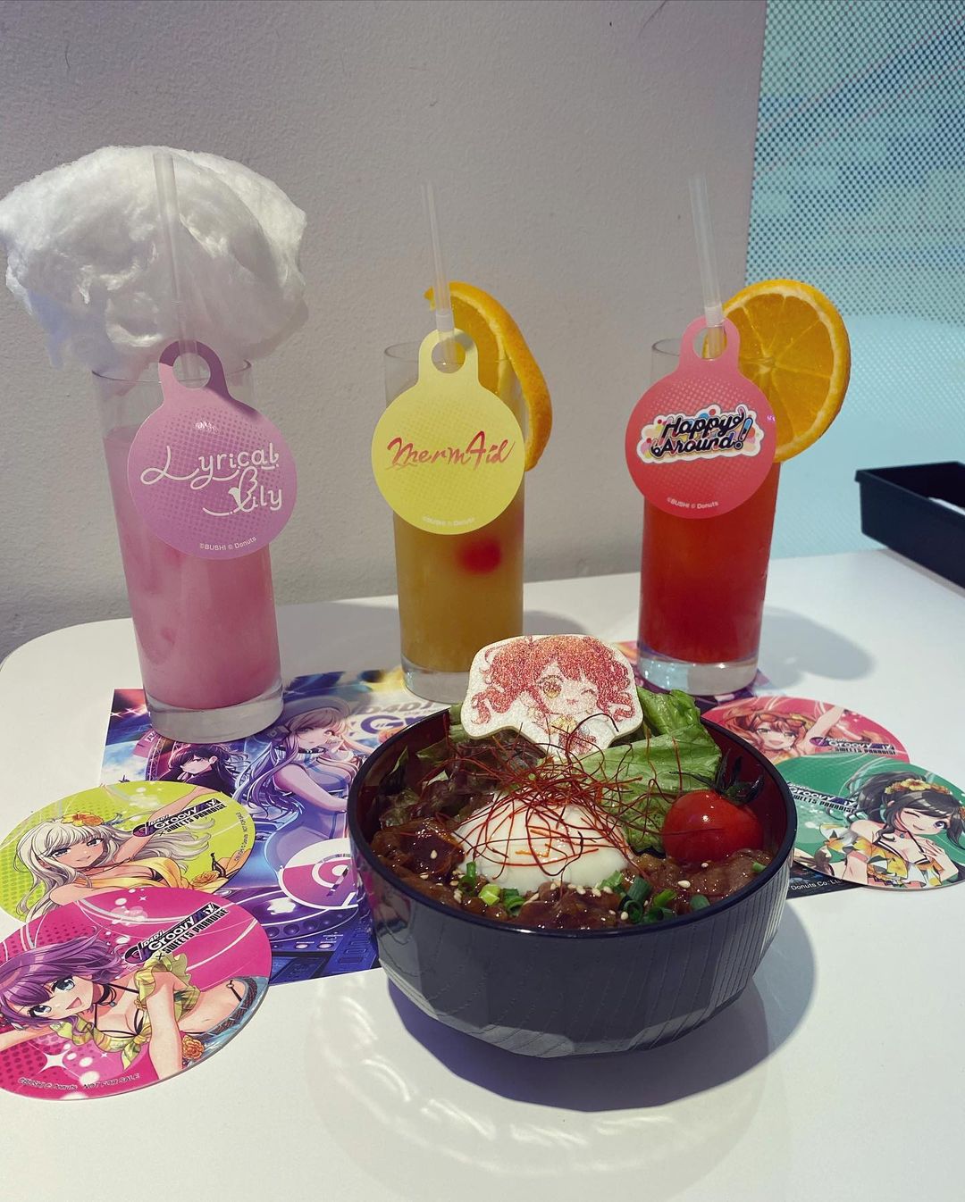 根岸愛 D4dj Groovy Mix スイーツパラダイスコラボカフェもう行っていただけましたか 6月30日までやってますのでぜひダリアちゃんのアクキー欲しかった Moe Zine