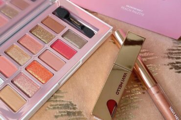 .
vavimelloのアイシャドウ
ずっと欲しかったから嬉しい

グリッターもリップも可愛い〜。

#vavimello #valentinebox #dho...