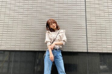 .
今日の私服︎
珍しくパンツスタイルでした
タグ付けしてます
tops : @snidel_official 
pants : @milaowen_offic...