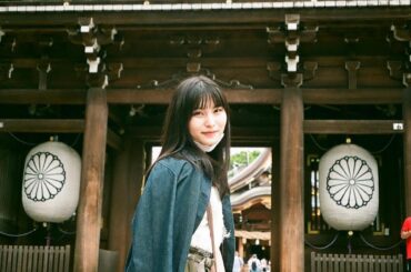 電車を乗り継いで
神奈川の中心近くの寒川神社へ

朝早くの少しだけ静かな時間がとっても合う場所でした

skirt: #labelleetude 
sneake...