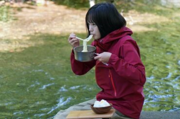 田舎暮らし【夏の過ごし方】河原でラーメン＆釣り。