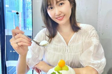 *
どうだ！初！カキ氷

たなみんに連れてってとお願いしていた
念願のカキ氷です♪

“ネコゴオリ”というお店を案内してくれました！

私が頼んだのは
︎メロン...