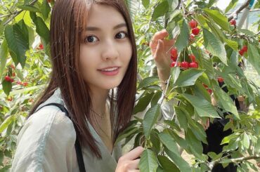 さくらんぼ

永遠に食べられる！
100個は食べた。

明日はイベントで大阪！！！
みんなに会えるの楽しみだな

#林ゆめ #さくらんぼ狩り #さくらんぼ...