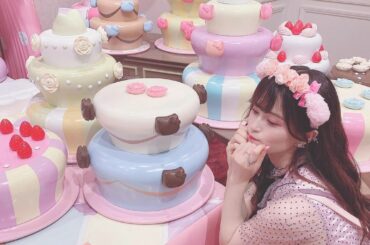 ふかふかのベッド お菓子食べながら
#レディキティハウス #サンリオピューロランド #ピューロランド...