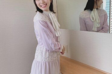 生放送ありがとうございました！

お勉強系のお仕事なので例によって 賢くみえそうな雰囲気でお願いします！とだけメイクさんとスタイリストさんにお伝えしたところこの...