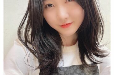 髪切りました
どうですか？...