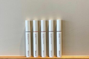 hinceのカラーマスカラと
カラーアイライナー♡

全部使ってみたけど、どれも可愛かった…
特に好きだったのは、

マスカラは001番のダスティーピンク。
ア...