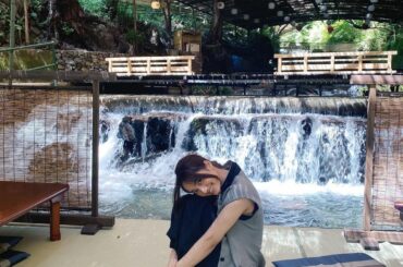 京都貴船で今年初そう麺しましたとっても気持ちのいい場所でしたぁ水占おみくじもしました...