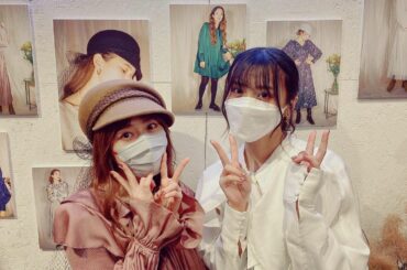 @jour.de.muguet の
展示会に行ってきました
今日も今日とてゆかるんもお洋服もとっても可愛かった！
シルエットがどタイプのお洋服ばかりでどの色に...