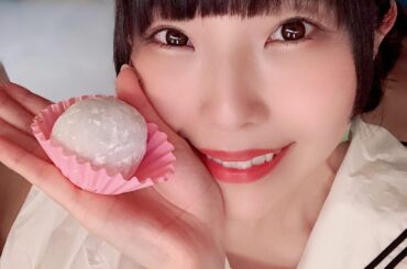 もちもちの中身はでした〜
.
.
.
#苺大福 #japanesefood #sweets #strawberry ##japan #tokyo #dempag...