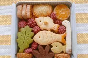 .
最近届いたお魚のクッキー缶。
ひとつひとつ愛でながら食べてます

それぞれフレーバーが違うから説明書きを読みながら、
どれから食べるか頭を悩ませて
大事に...