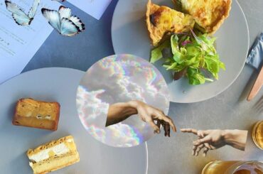 りんちゃんと
打ち合わせの帰りに食べた〜！
@and_oimo_tokyo の蜜芋ケーキ
美味しかったよ〜！

#andoimotokyo...