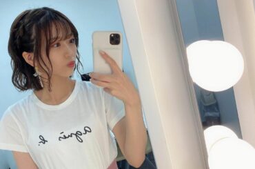 昨日の私服︎
みんなお気に入り
タグ付けしてます
shirt @agnesb_officiel
skirt @redyazel 
pierce @herlipt...