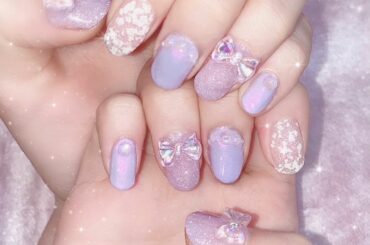 #かよよんネイル  #newnails #セルフジェルネイル #セルフネイル #パープルネイル...