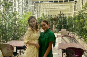 @yuuri_fukuse さんにステキなランチに連れ出してもらったよ！
銀座にできた @gucci のカフェgucci osteria
グランドオープンはまだ...