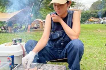 焼き職人
今回は友人夫婦がぜーんぶご飯作ってくれた♡ので私は大好きな火の子守。笑
日光の下でたくさん踊って笑って汗かいて
帰りには愛してやまないかりんの湯でサ活...