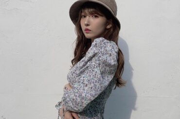 袖くしゅっとしてて可愛いワンピ...