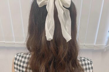 髪痛みまくりんちょで泣く
けどヘアアレンジに最近ハマってます
ハーフアップ×リボン
って女って感じ

 #髪型  #ヘアアレンジ  #ハーフアップ  #ハーフア...