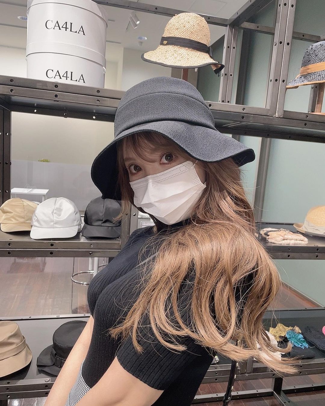 YUA MIKAMI × CA4LA HAT カシラ 三上悠亜 バケハ ベージュ www.limmsa.com