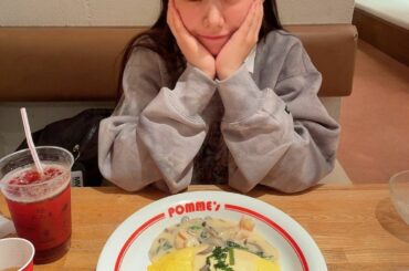 オムライス食べた...