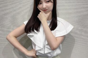 昨日の #アベモニ の衣装！
トップスの形が可愛かったの〜
.
.
#ABEMA #abemamorning #とむ金 #天気 #気象予報士 #お天気お姉さん ...