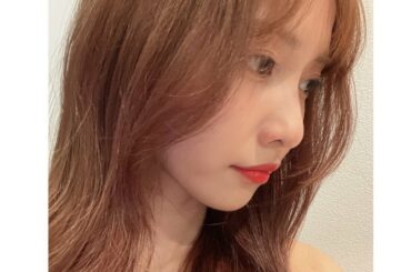 ちょっとだけ前髪つくりました︎
正面から見るとまだなんとなく恥ずかしい。
.
....