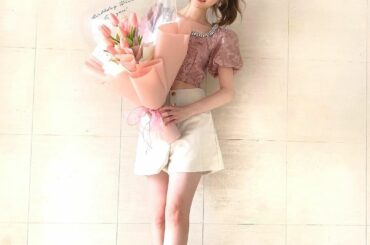 お気に入りの洋服
⁡
⁡
トップスのキラキラがすごく可愛くて
形も可愛い！
⁡
洋服にキラキラ付いてるのが好き
⁡
⁡
tops→ #pipillon 
pan...