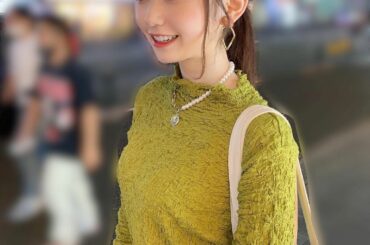 秋服！！！
写真の撮られ方慣れてない人

photoby  yuzu.

写真の時だけマスク外してます

#私服 #秋服 #コーデ #ポニーテール #ナチュ...