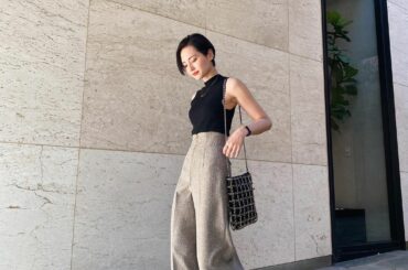 すごくお気に入りのパンツ、
ウエスト詰めすぎてきつい

とりあえずブラウン取り入れたら秋感出せると思ってる...