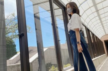 .
アングルと
デニムと
ハイヒールと。

全ての脚長効果を駆使して
出来上がったコチラの写真

お気に入りです笑
.
....