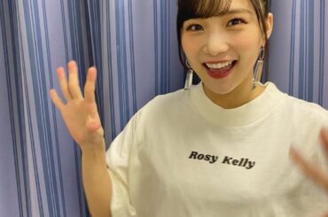 ROSYKELLYさんのオリジナルTシャツ.
⁡
本当に可愛すぎてたくさん写真撮った〜♪
⁡
⁡
#ROSYKELLY #ロージーケリー #Tシャツ 
#夏焼...