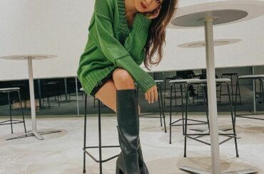 ．
最近緑のもの多めです
#emoda #mystyleemoda...